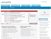 Tablet Screenshot of eatlantik.sk